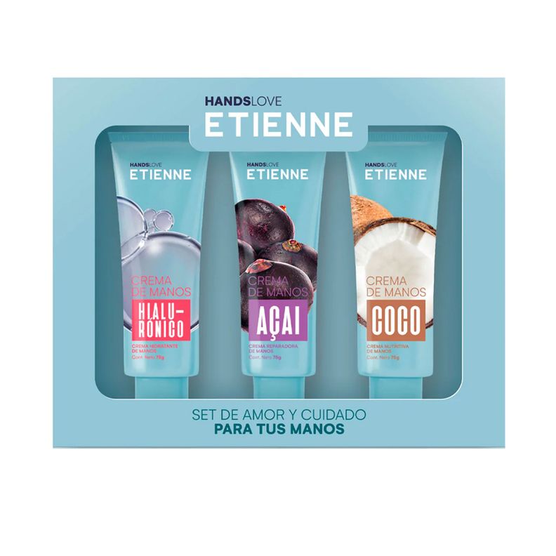 Set Etienne Triple Hands Love Crema de Manos-0