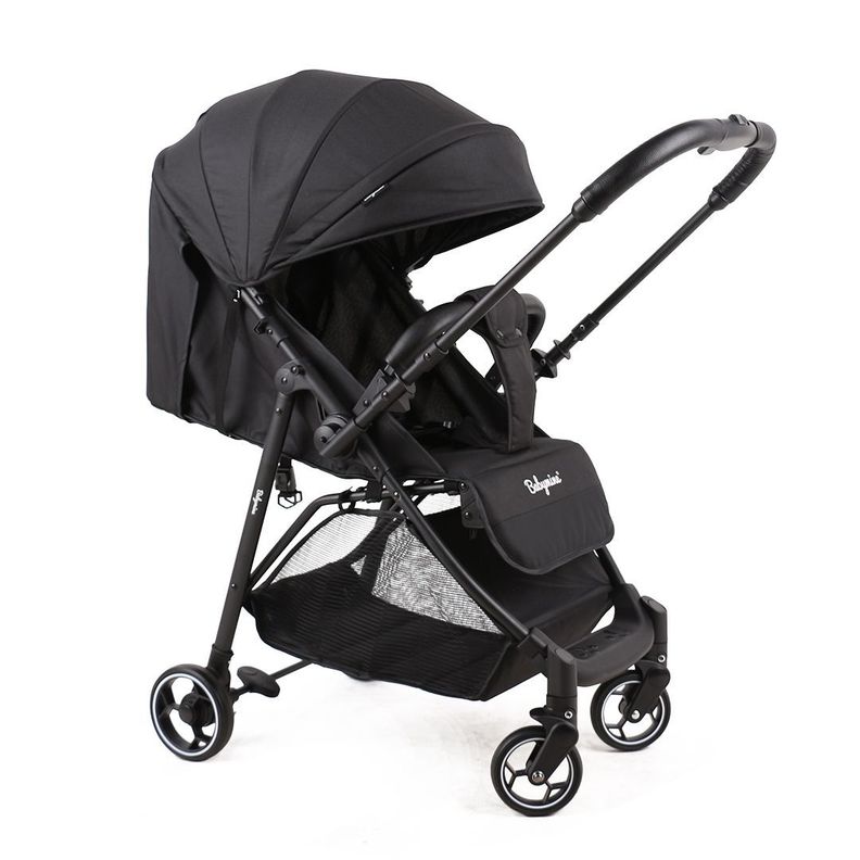 Coche de Paseo Reversible High Negro Babymine-0