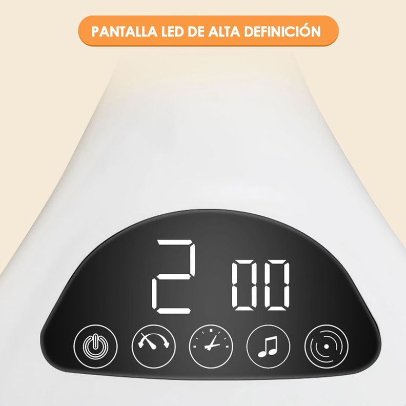 Silla Mecedora Eléctrica Táctil para Bebé - BABYMINE-6