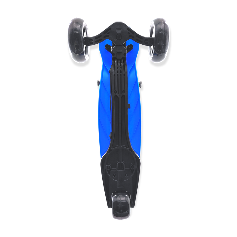 Scooter Para Niños Monopatín Azul Luces Led-5