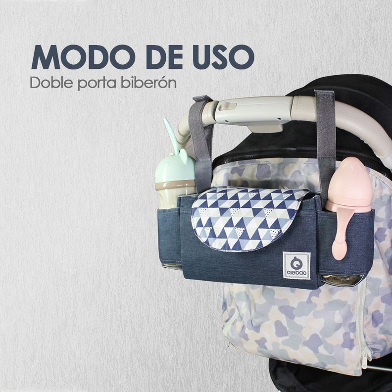 Bolso Maternal Colgante Para Coche de bebés - Babymine-2