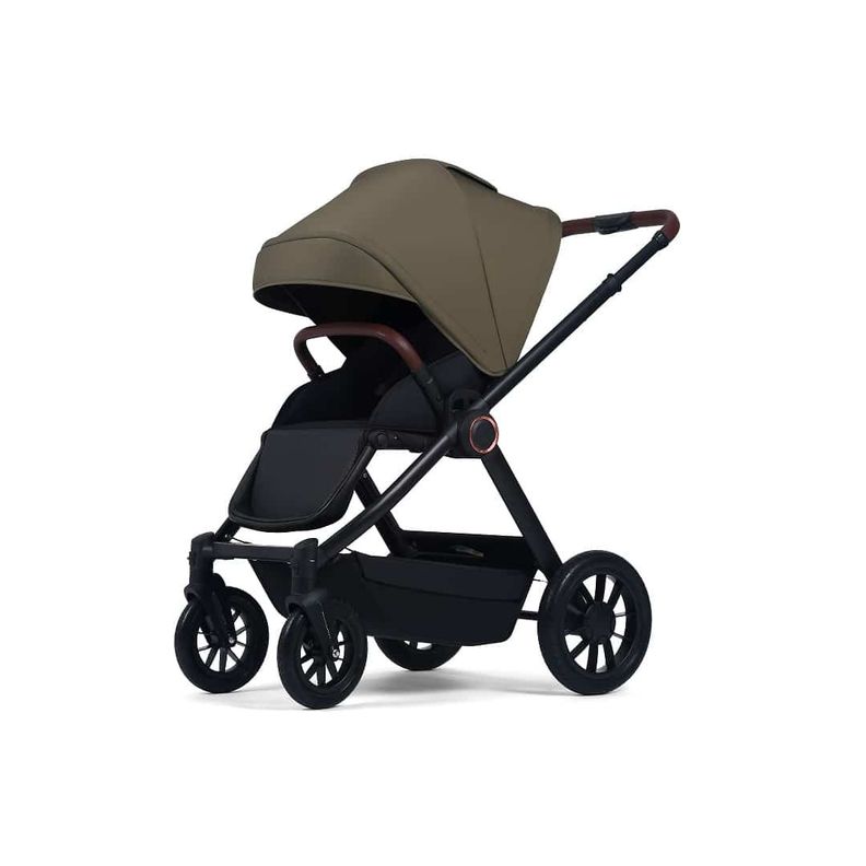 Coche de Paseo Mango Extensible Reversible Verde BABYMINE-0