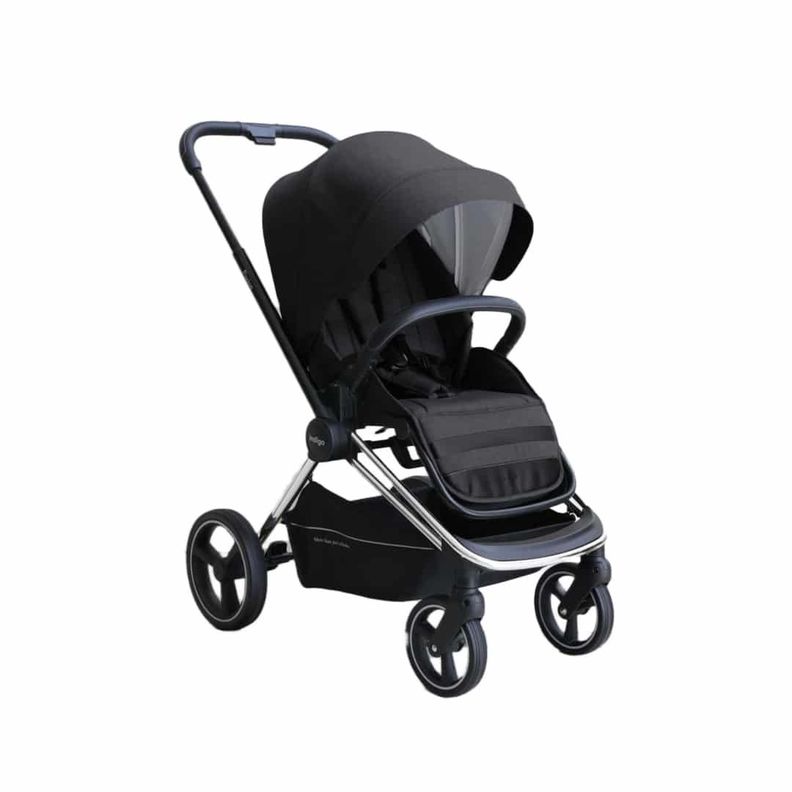 Coche Plegado Compacto Indigo Negro-1