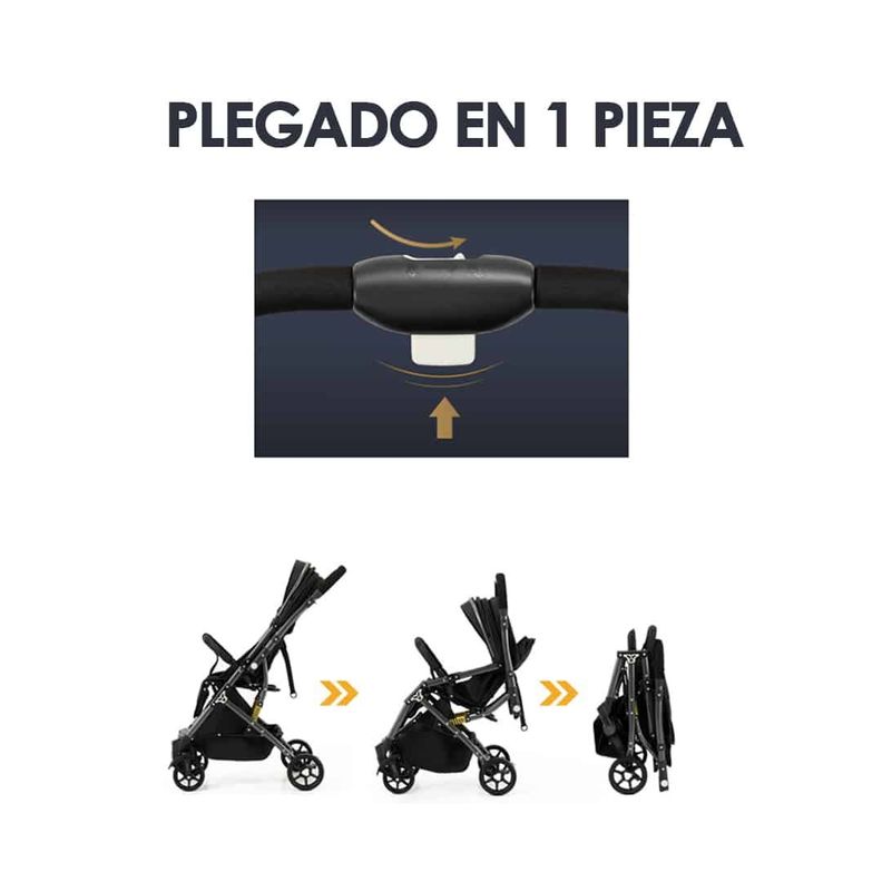 Coche de Bebé Reversible Maleta LuxRide Minnie – BABYMINE-5