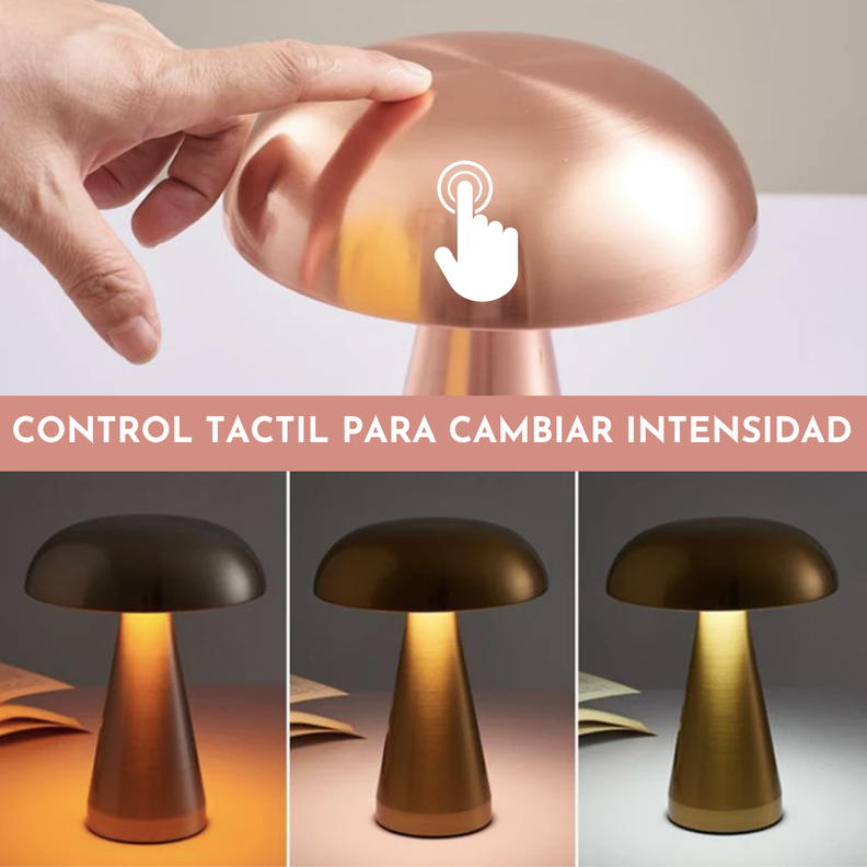 Lampara led de Mesa Recargable -5