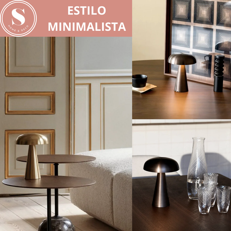Lampara led de Mesa Recargable -6