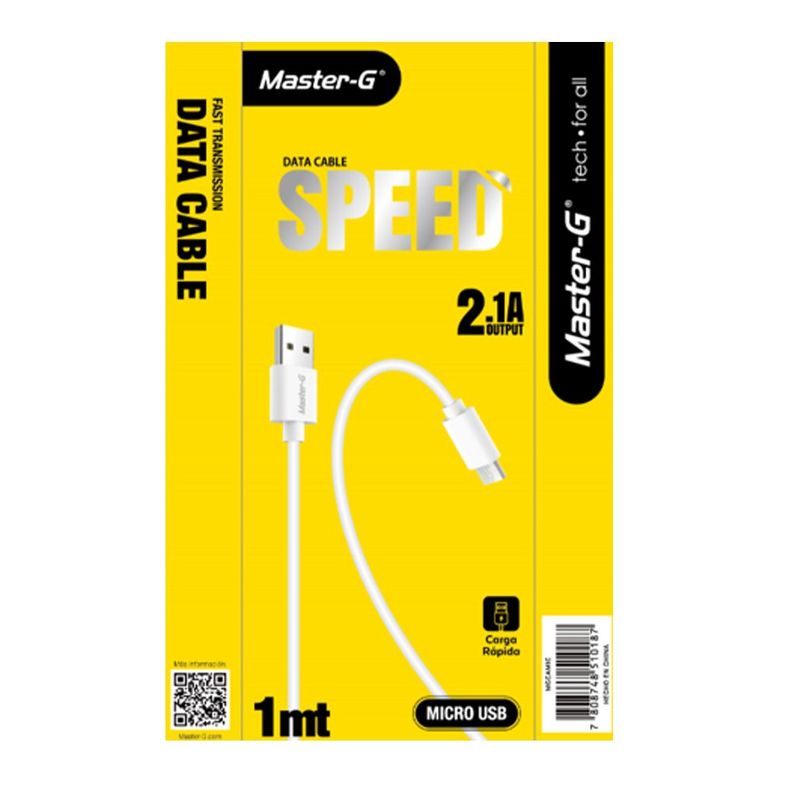 Cable De Carga Rápida Usb A Micro Usb Mgcamic-1