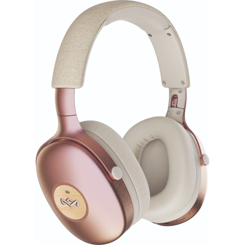 Audifonos Bluetooth Positive Vibration XL ANC Copper Marley Rosado [ 650 ]