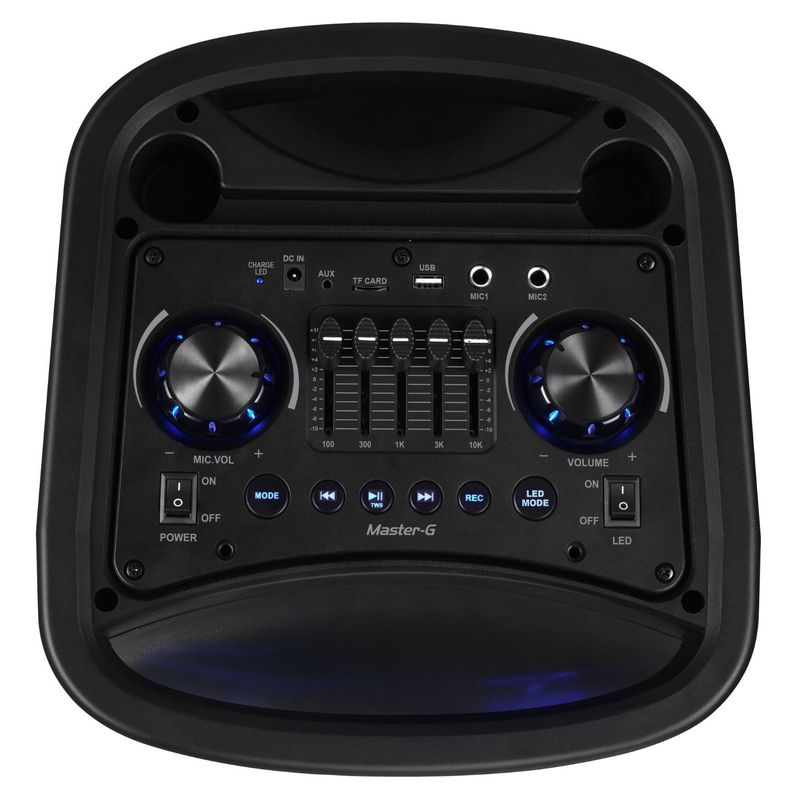 Parlante Karaoke Bluetooth 8" x2 60W MGPHANTOM-3
