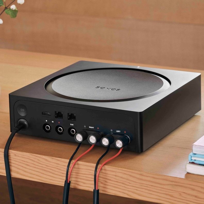 Amplificador Sonos AMP Wireless Amplifier Wi-Fi 125W Negro-8