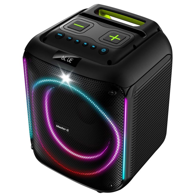 Parlante Bluetooth Modo Karaoke 8” con BT 5.0 MGSCRATCH-1