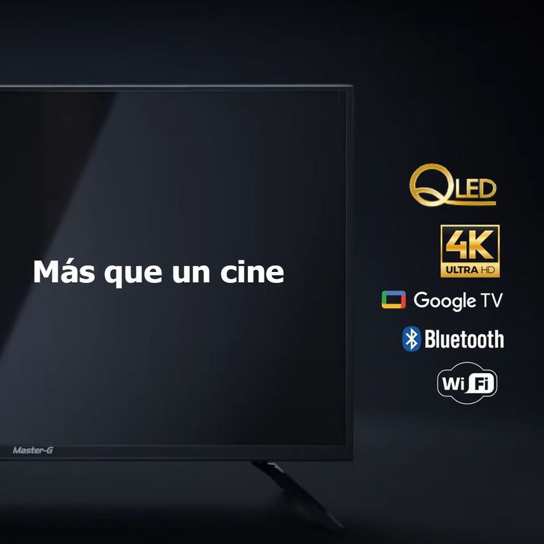 Smart TV QLED 75" Google TV 4K Bluetooth-3