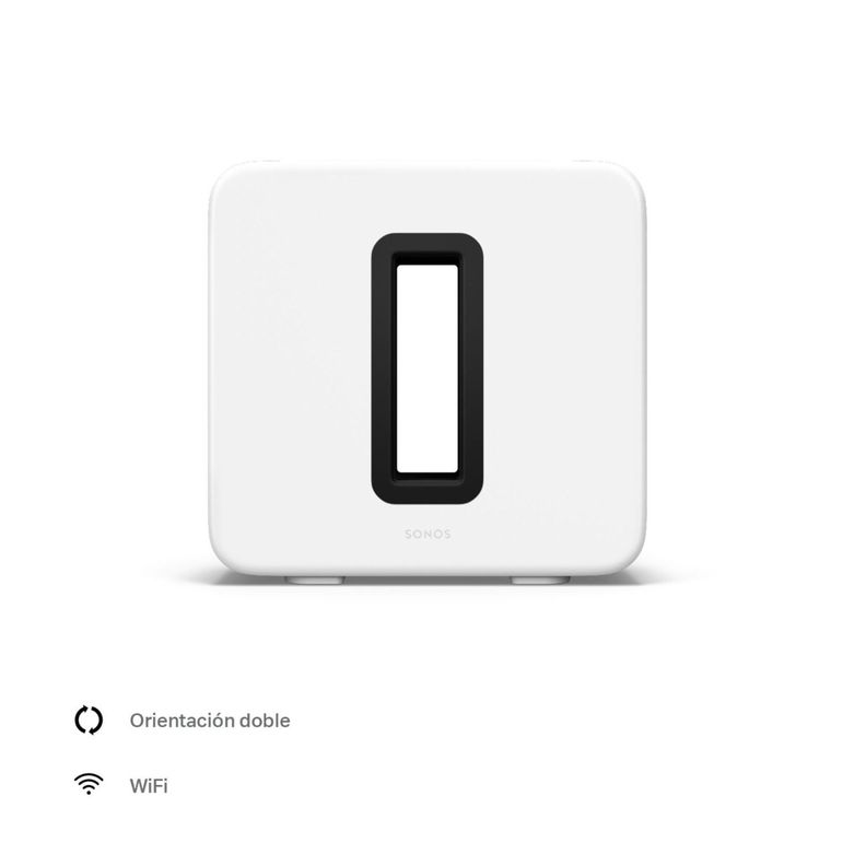 Subwoofer Sonos Wifi SUB 3Gen Wireless Blanco-1