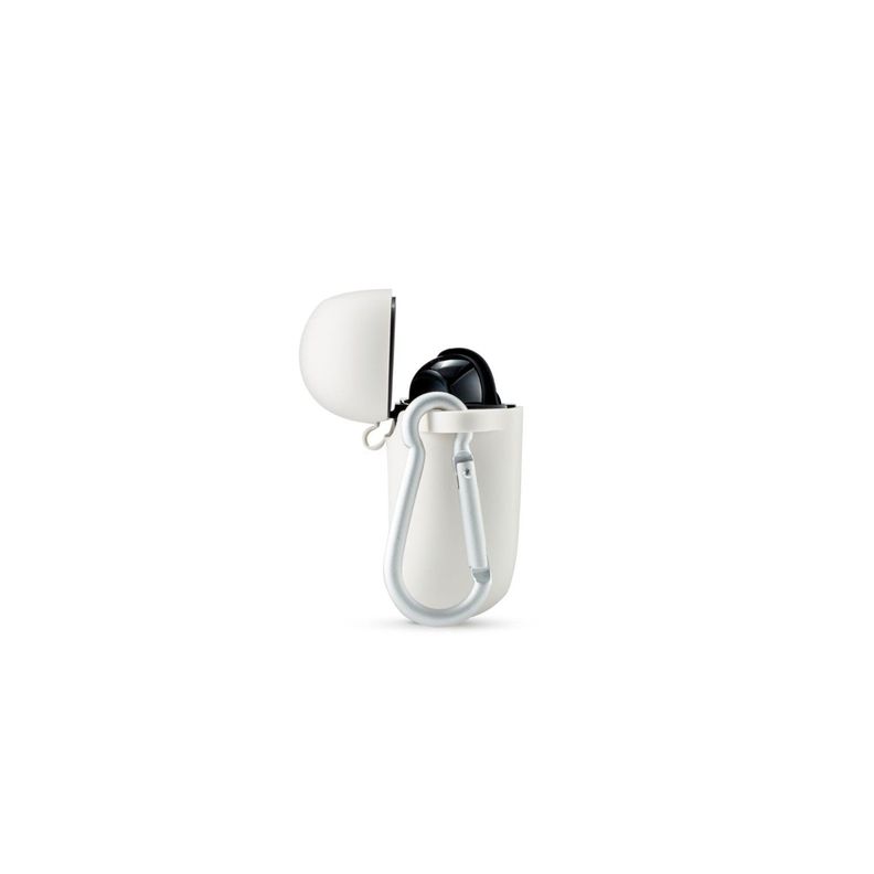 Funda Case Silicona Audífonos Bose Ultra Earbuds Blanco-2
