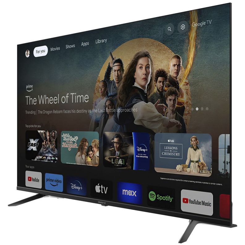 Smart TV QLED 58" Google TV 4K Bluetooth Frameless-1