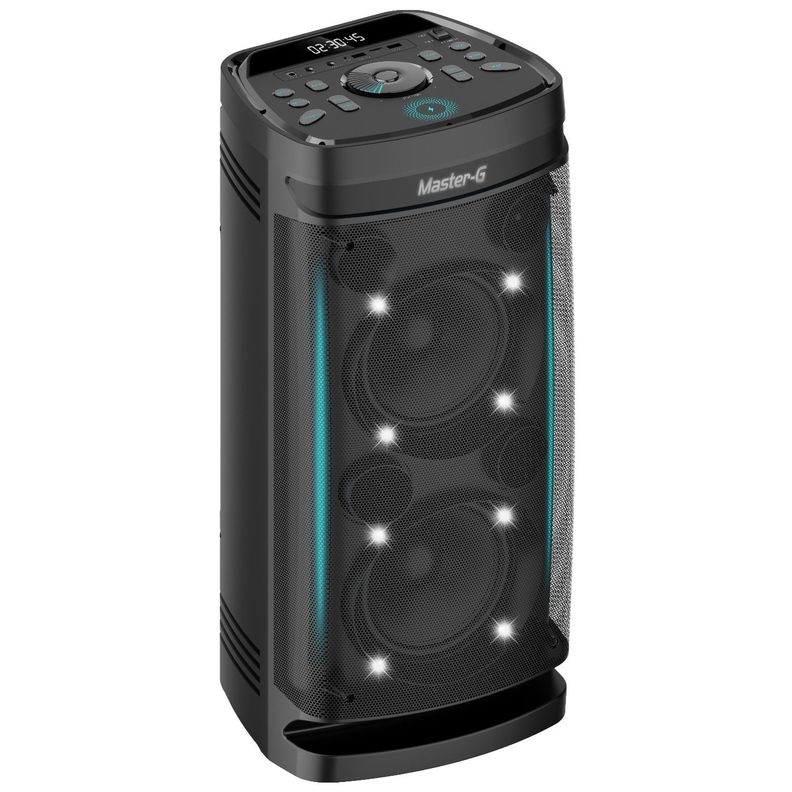 Parlante Bluetooth 8" x2 Karaoke Carga Inalámbrica ELECTROVIBES-2