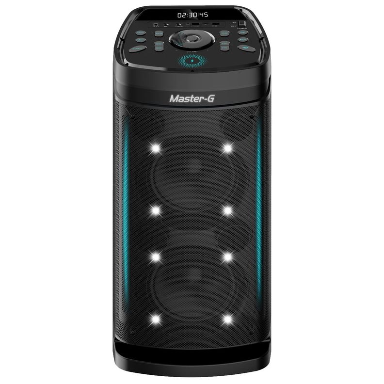 Parlante Bluetooth 8" x2 Karaoke Carga Inalámbrica ELECTROVIBES-0