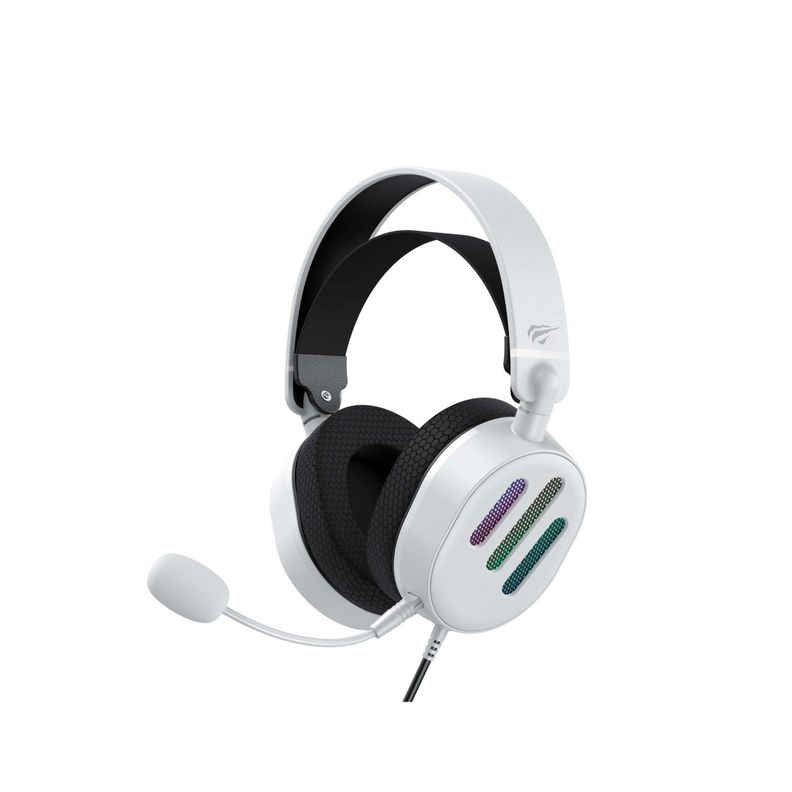 Audifono Gamer Headphones Microfono USB 7.1 H2038UBW Havit Blanco
