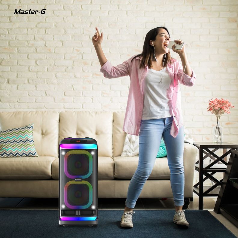 Parlante Karaoke Bluetooth Century 6,5" con Micrófono-7
