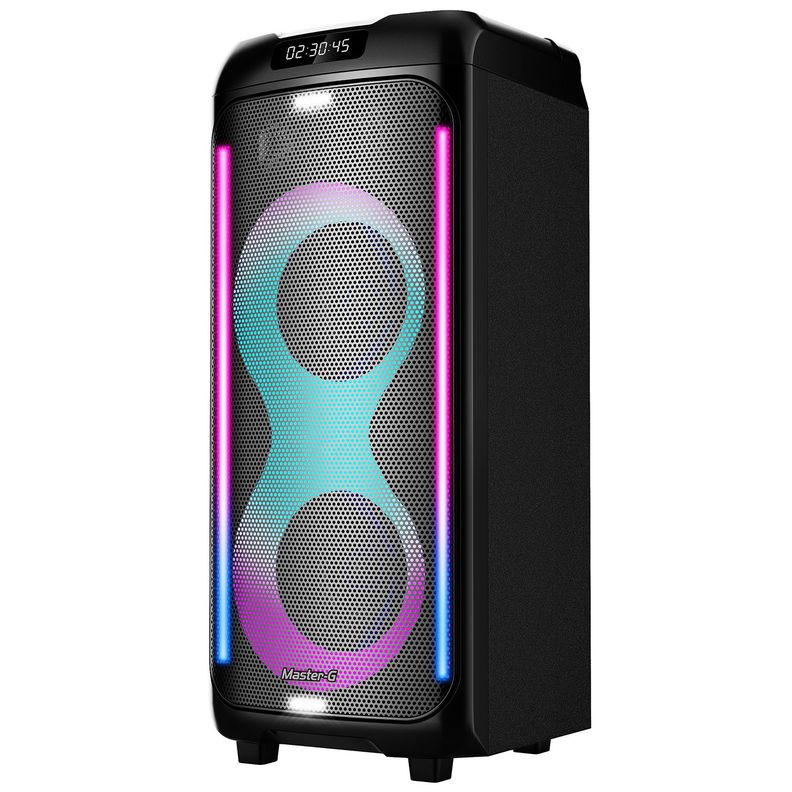 Parlante Karaoke Bluetooth Atenea 8x2 con micrófono-0