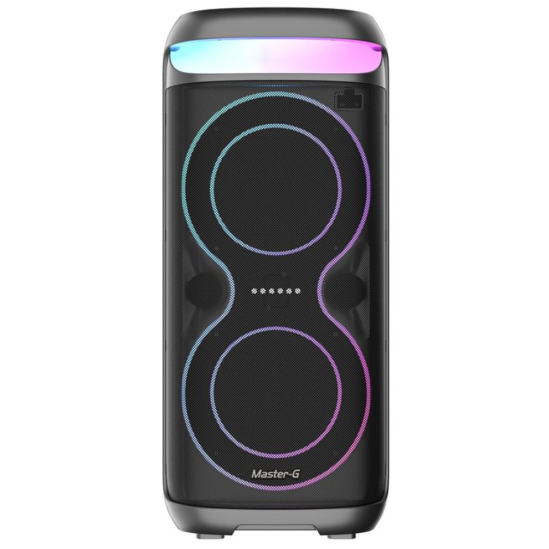 Parlante Bluetooth Karaoke Champion 6,5” X2 con Micrófono-0
