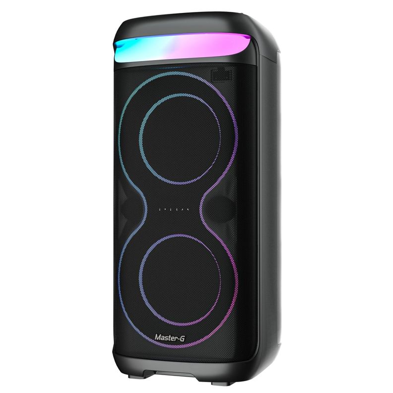Parlante Bluetooth Karaoke Champion 6,5” X2 con Micrófono-2