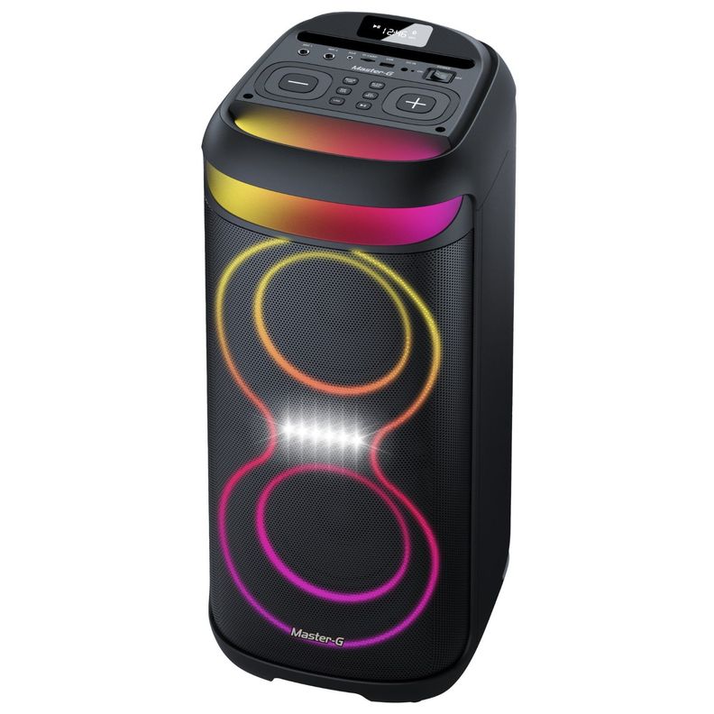 Parlante Bluetooth Karaoke Champion 6,5” X2 con Micrófono-5