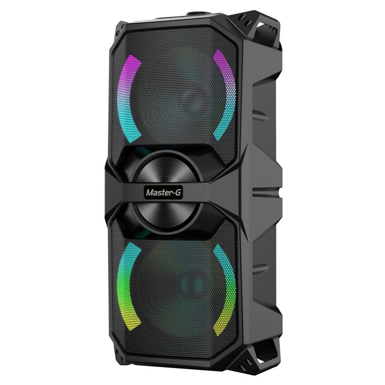 Parlante Karaoke Bluetooth Luxor 6,5” X2 con Micrófono-0