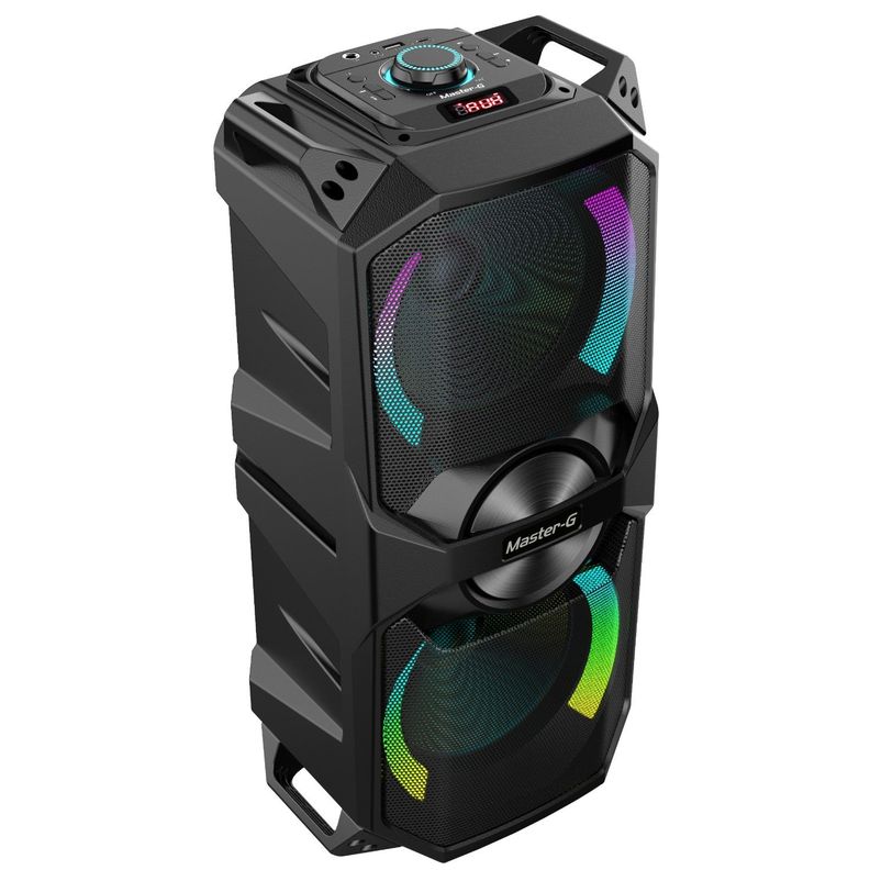 Parlante Karaoke Bluetooth Luxor 6,5” X2 con Micrófono-1
