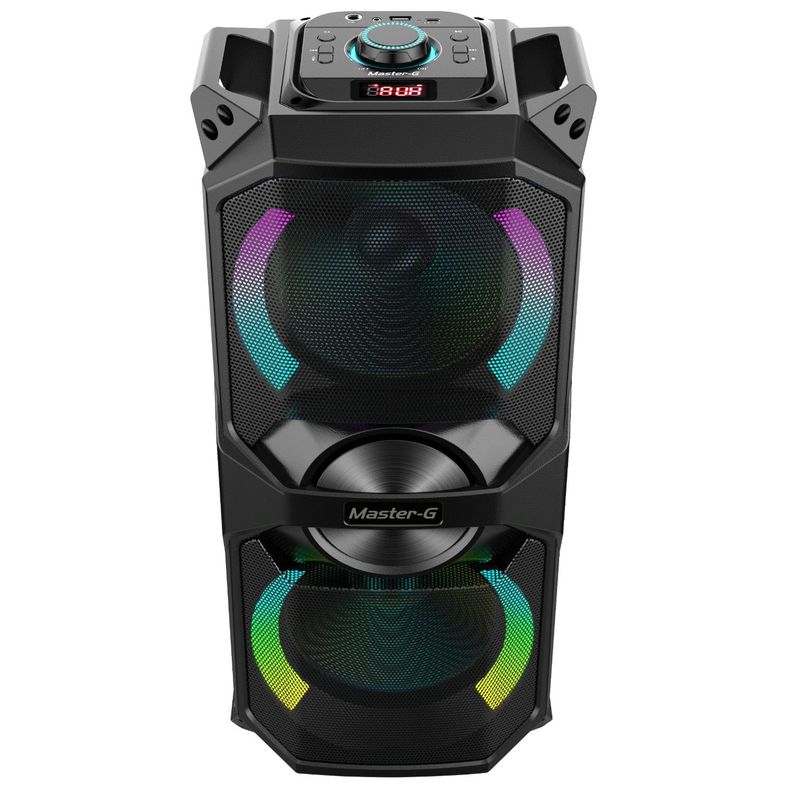 Parlante Karaoke Bluetooth Luxor 6,5” X2 con Micrófono-2