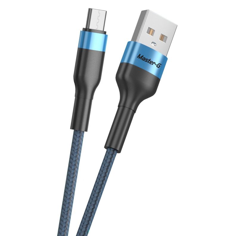 Cable De Carga Rápida Usb-C Antinudos 1Mt Master-G MGCATC3A-0
