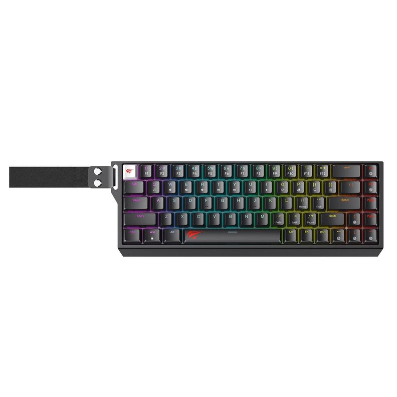 Teclado Mecanico Gamer Compacto RGB KB922LB Negro Havit