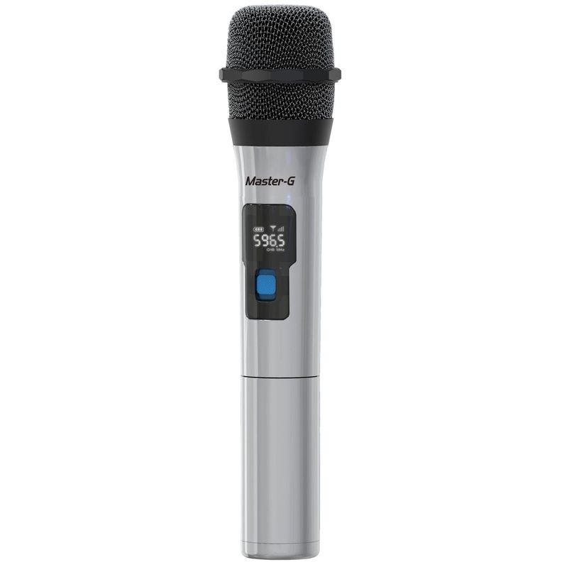 Par de Micrófonos inalámbricos con Receptor UHF Master-G-4