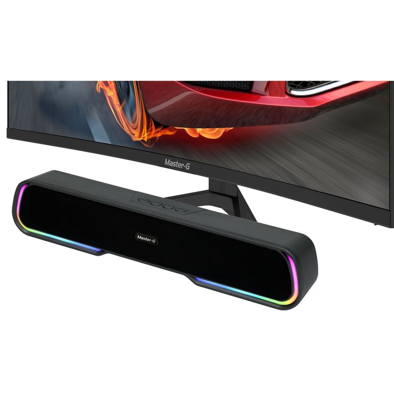 Soundbar Parlante Gamer Bluetooth Luces RGB 1200mAh-3