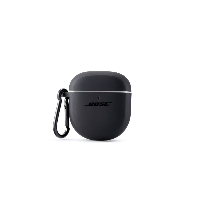Funda Case Silicona Audífonos Bose Ultra Earbuds Negro-1