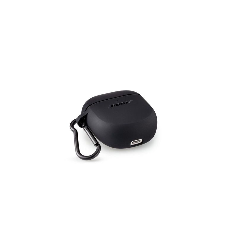 Funda Case Silicona Audífonos Bose Ultra Earbuds Negro-3