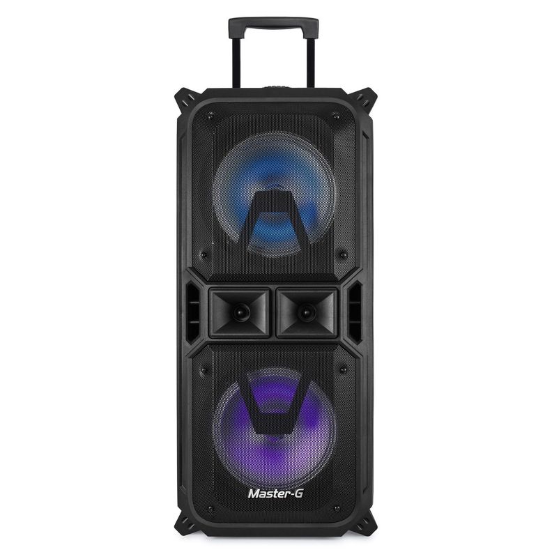 Parlante Karaoke Bluetooth 8” x2 MGCOBRA Master-G-1
