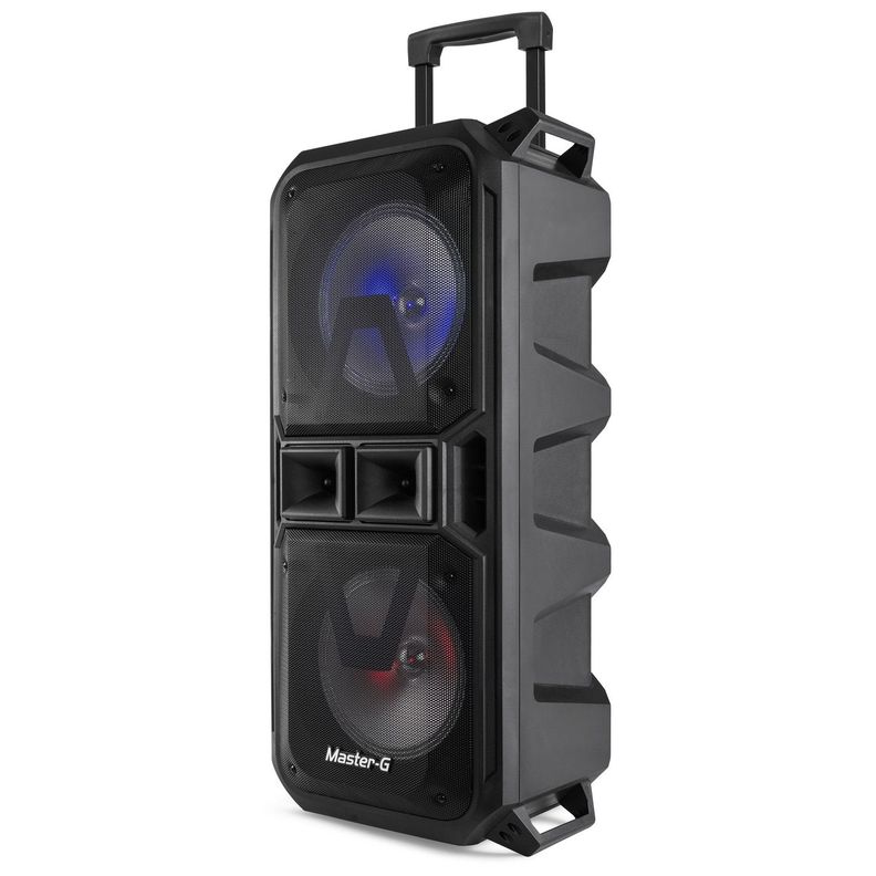 Parlante Karaoke Bluetooth 8” x2 MGCOBRA Master-G-2