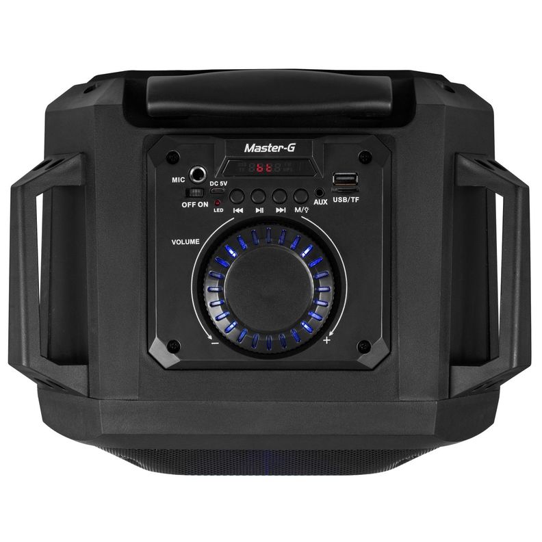 Parlante Karaoke Bluetooth 8” x2 MGCOBRA Master-G-4