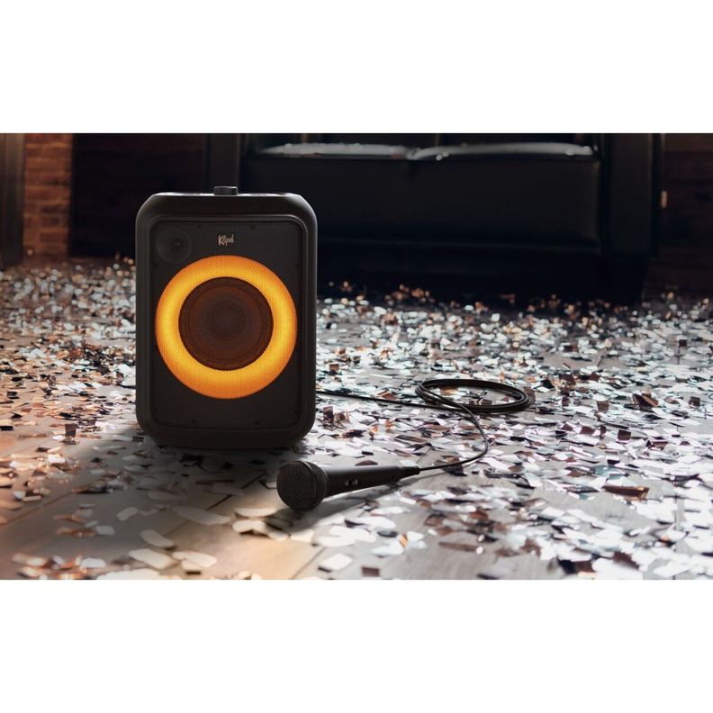 Parlante Bluetooth Karaoke Party Box GIGXL Klipsch Negro-8