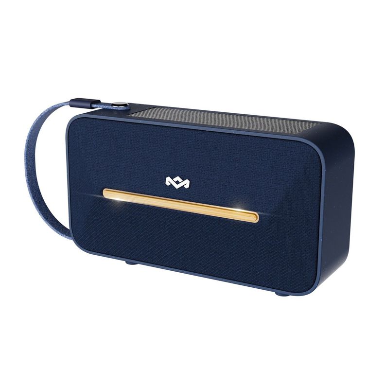 Parlante Bluetooth 5.3 Waterproof Rise Up Solar Azul Marley