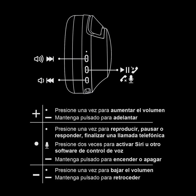 Audífonos con Cancelación de Ruido Bluetooth Alpha ProLine-7