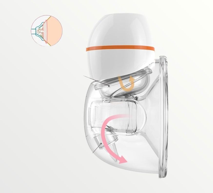 EXTRACTOR DE LECHE ÉLECTRICO UXOCRO PORTÁTIL-2