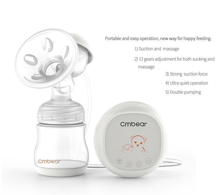 EXTRACTOR DE LECHE ÉLECTRICO CMBEAR&UXOCRO-3