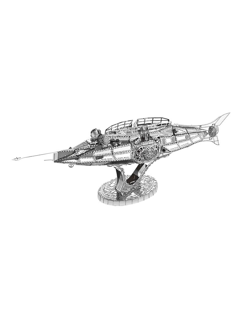 Puzzle 3D de Metal - Submarino Nautilus-0