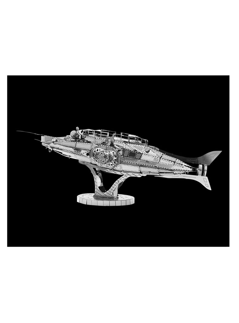 Puzzle 3D de Metal - Submarino Nautilus-1