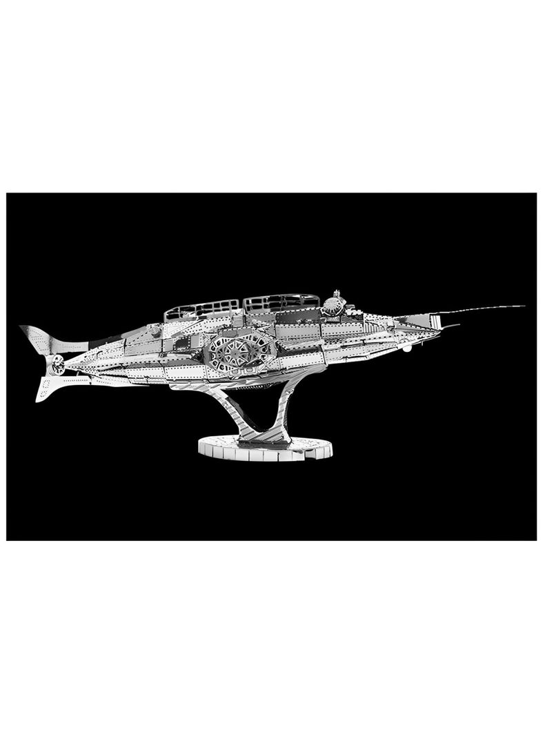 Puzzle 3D de Metal - Submarino Nautilus-2