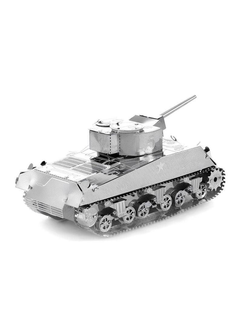 Puzzle 3D de Metal - Tanque Sherman-3