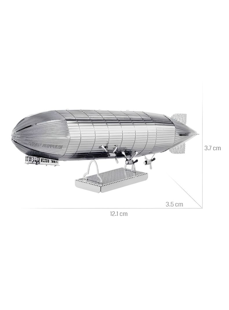 Puzzle 3D de Metal - Zeppelin-2