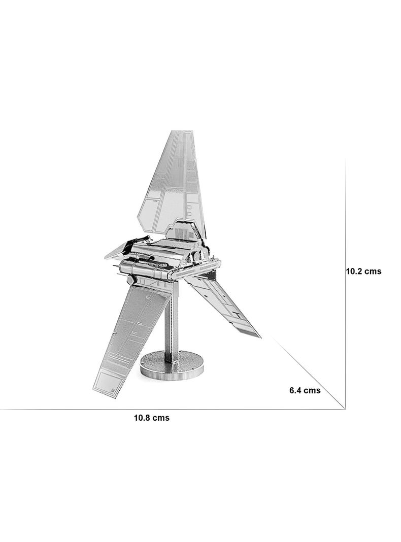 Puzzle 3D de Metal - Star Wars - Nave Imperial-2